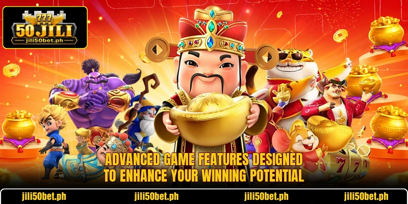 Advanced game features designed to enhance your winning potential