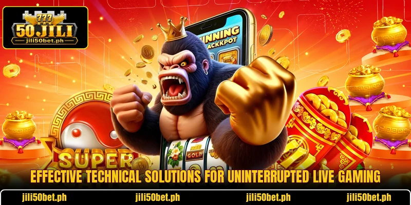 Effective technical solutions for uninterrupted live gaming