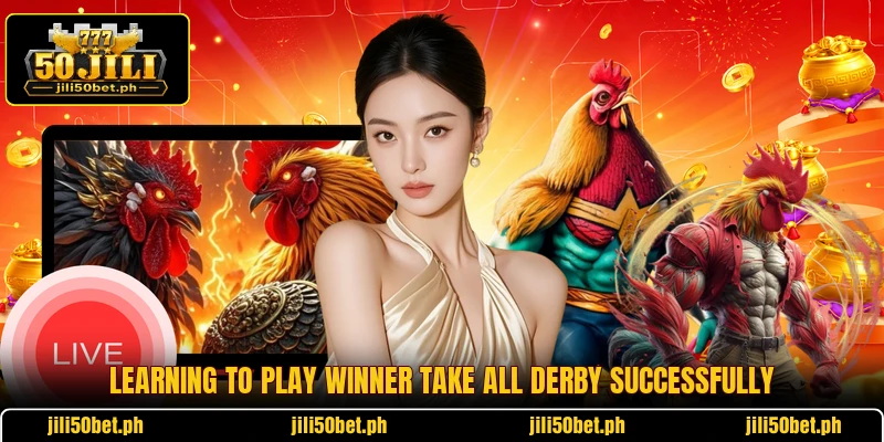Learning to play Winner Take All Derby successfully