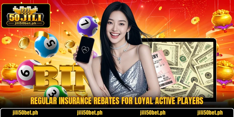 Regular insurance rebates for loyal active players