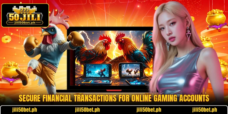 Secure financial transactions for online gaming accounts
